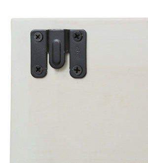 Floating Sheesham Wood Wall Shelves In Brown Colour