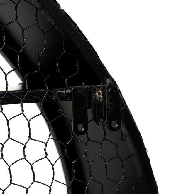 Metal Wall Shelf In Black Colour