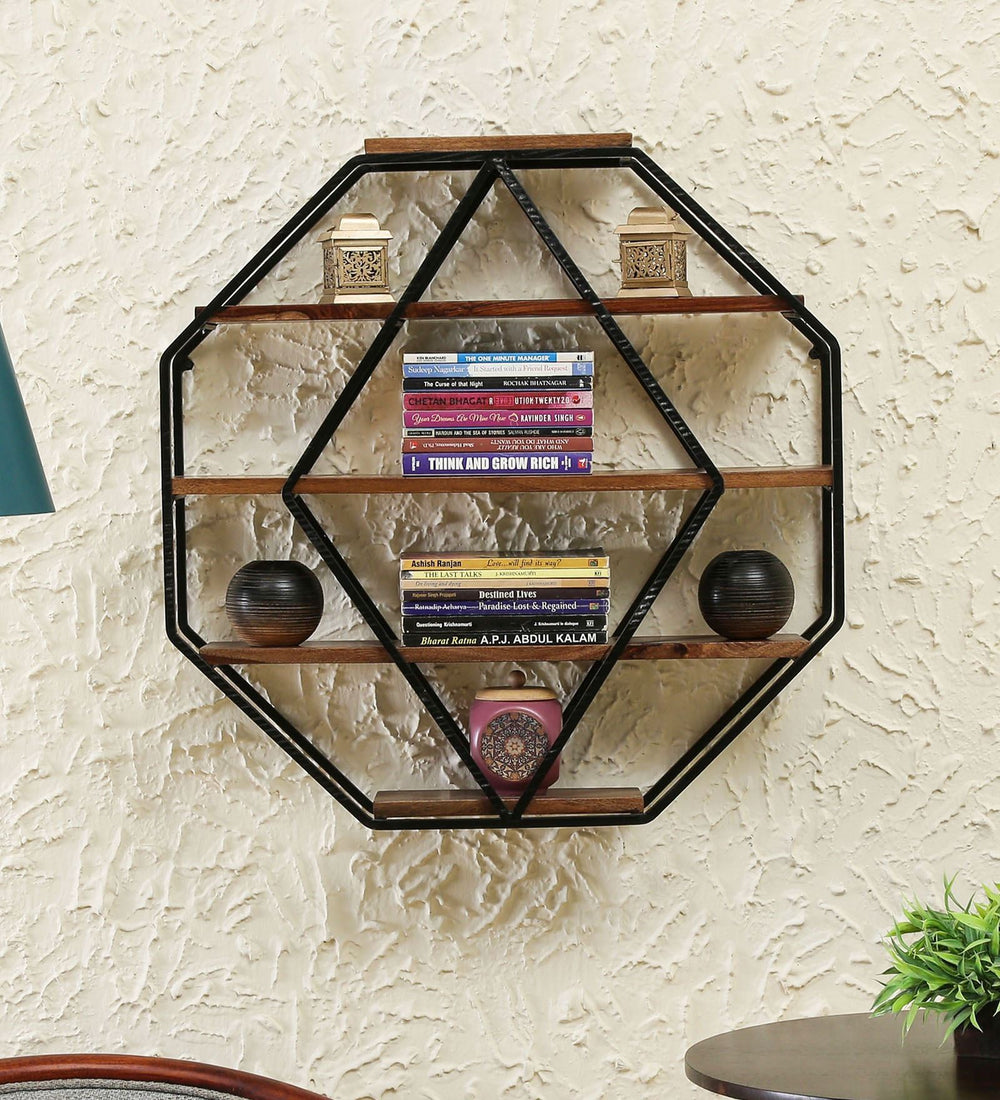 Lila Hexa Wall Rack