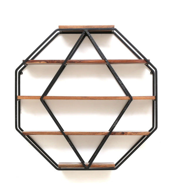 Lila Hexa Wall Rack