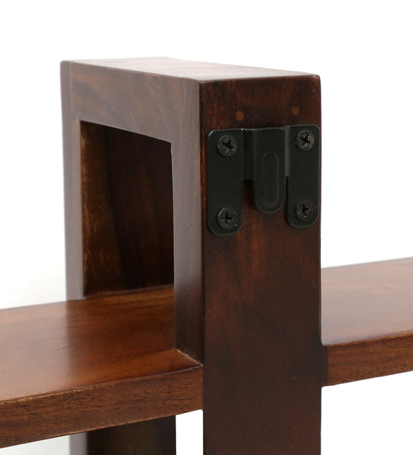 Sheesham Wood Floating Wall Shelf