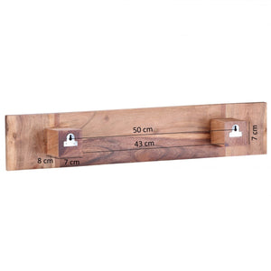 Wooden Towel Rack In Natural Finish