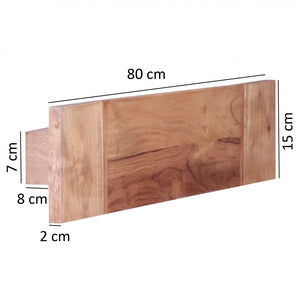 Wooden Towel Rack In Natural Finish