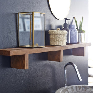 Wooden Saya Wall Shelf