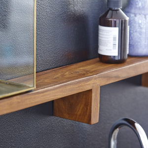 Wooden Saya Wall Shelf