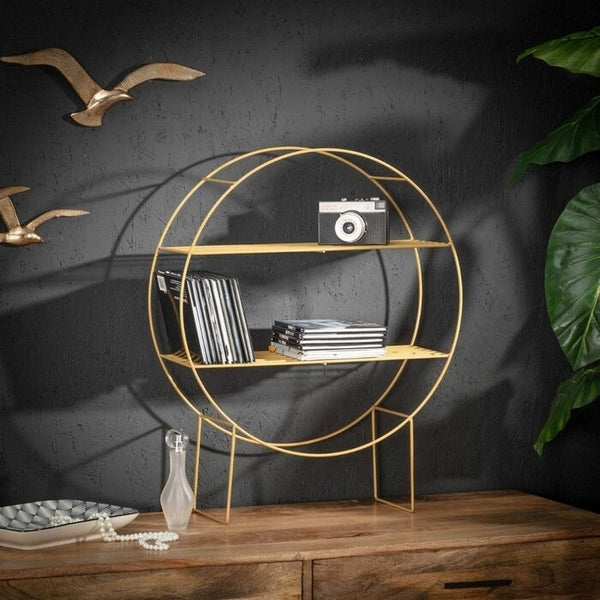 Chicago Iron Stand With Two Shelf