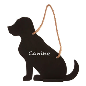 Dog Chalk Board