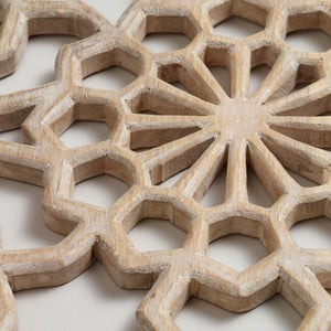 Wooden Wall Art Set Of 3 Each Designed Differently