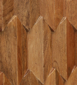 Wooden Pike Wall Shelf