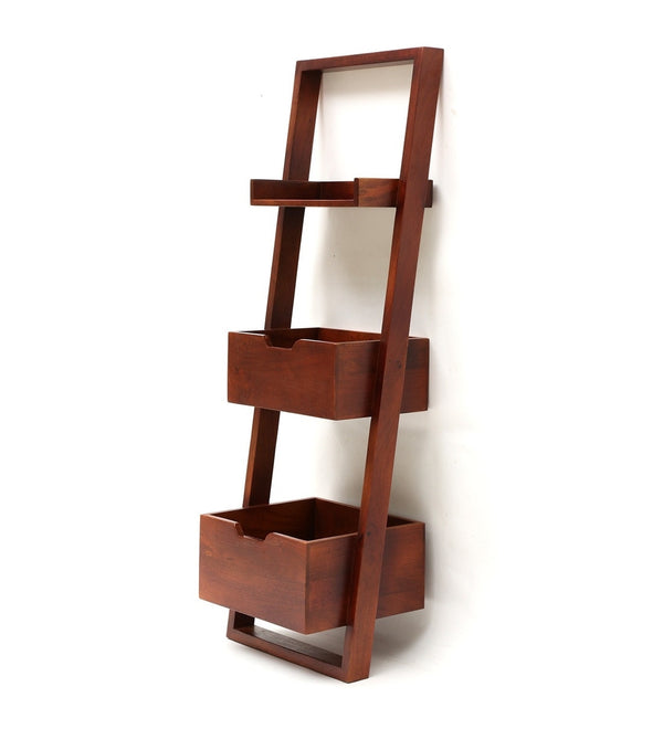 Solid Wood Magazine Holder