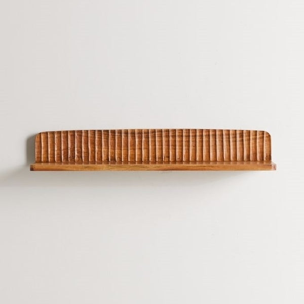 Jupiter Rectangular Wall Rack (Brown)