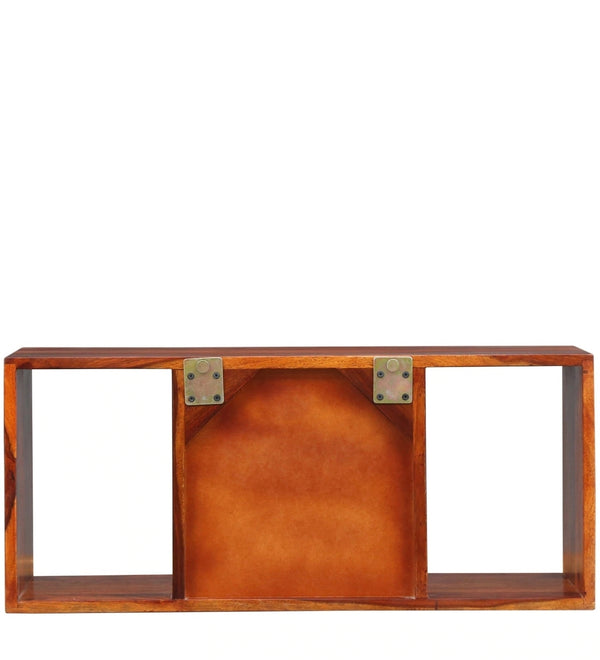 Siramika Solid Wood Book Shelf/Wall Shelf