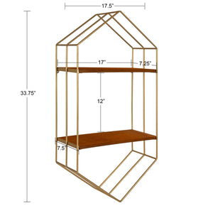 Minnie Rectangular Wall Rack