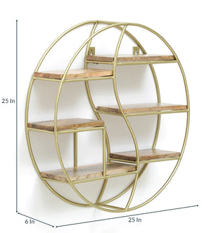 Piper Round Wall Rack