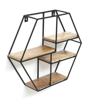 Ramona Hexa Wall Rack