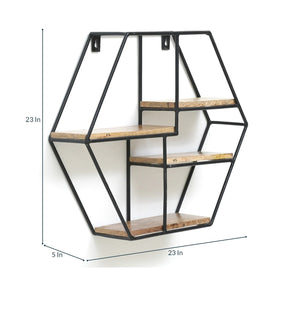 Ramona Hexa Wall Rack