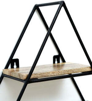 Iris Triangle Wall Rack