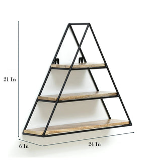 Iris Triangle Wall Rack