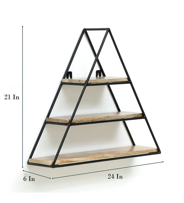 Iris Triangle Wall Rack