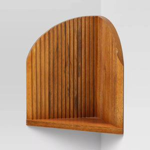 Decorative Wooden Corner Wall Shelf