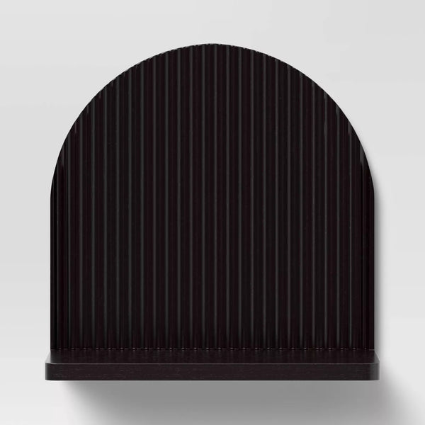 Decorative Wall Shelf Dark Brown