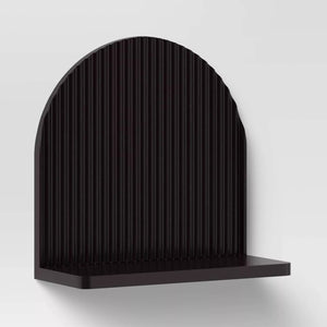 Decorative Wall Shelf Dark Brown