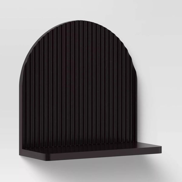 Decorative Wall Shelf Dark Brown