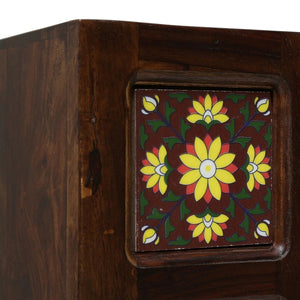 Siramika Solid Wood Book Shelf/Wall Shelf