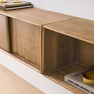 Reggie Solid Mango Wood Wall Shelf