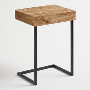 Shaunie Solid Wood Side Table