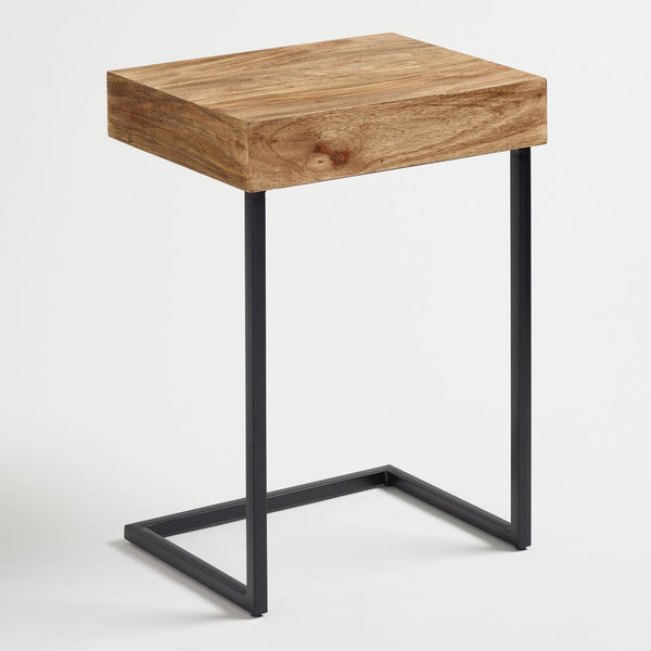 Shaunie Solid Wood Side Table
