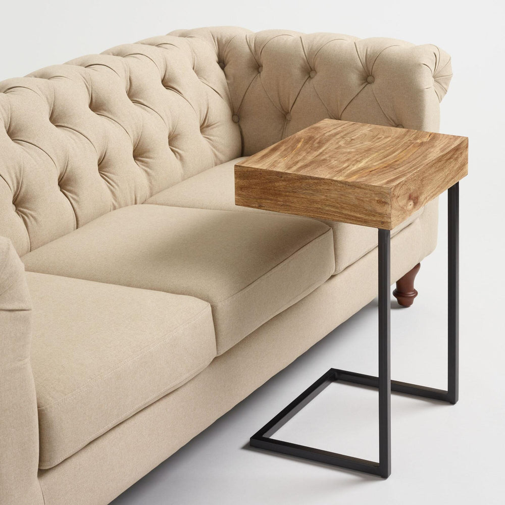 Shaunie Solid Wood Side Table