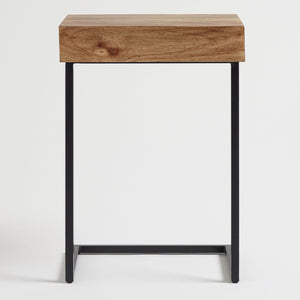 Shaunie Solid Wood Side Table