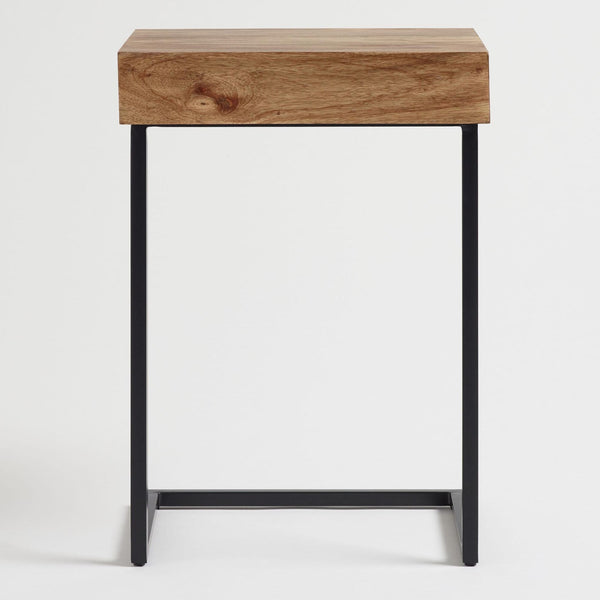 Shaunie Solid Wood Side Table