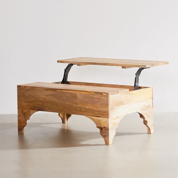 Solid Wood Mango Storage Coffee Table
