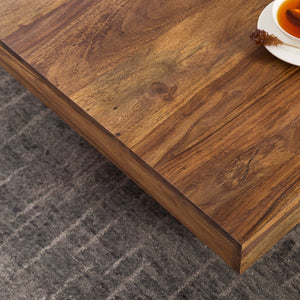 Solid Wood Sheesham Low Height Coffee Table