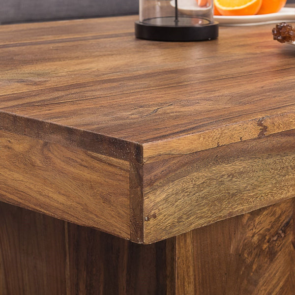Solid Wood Sheesham Low Height Coffee Table