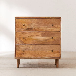 Solid Wood Chest Of 3 Drawer