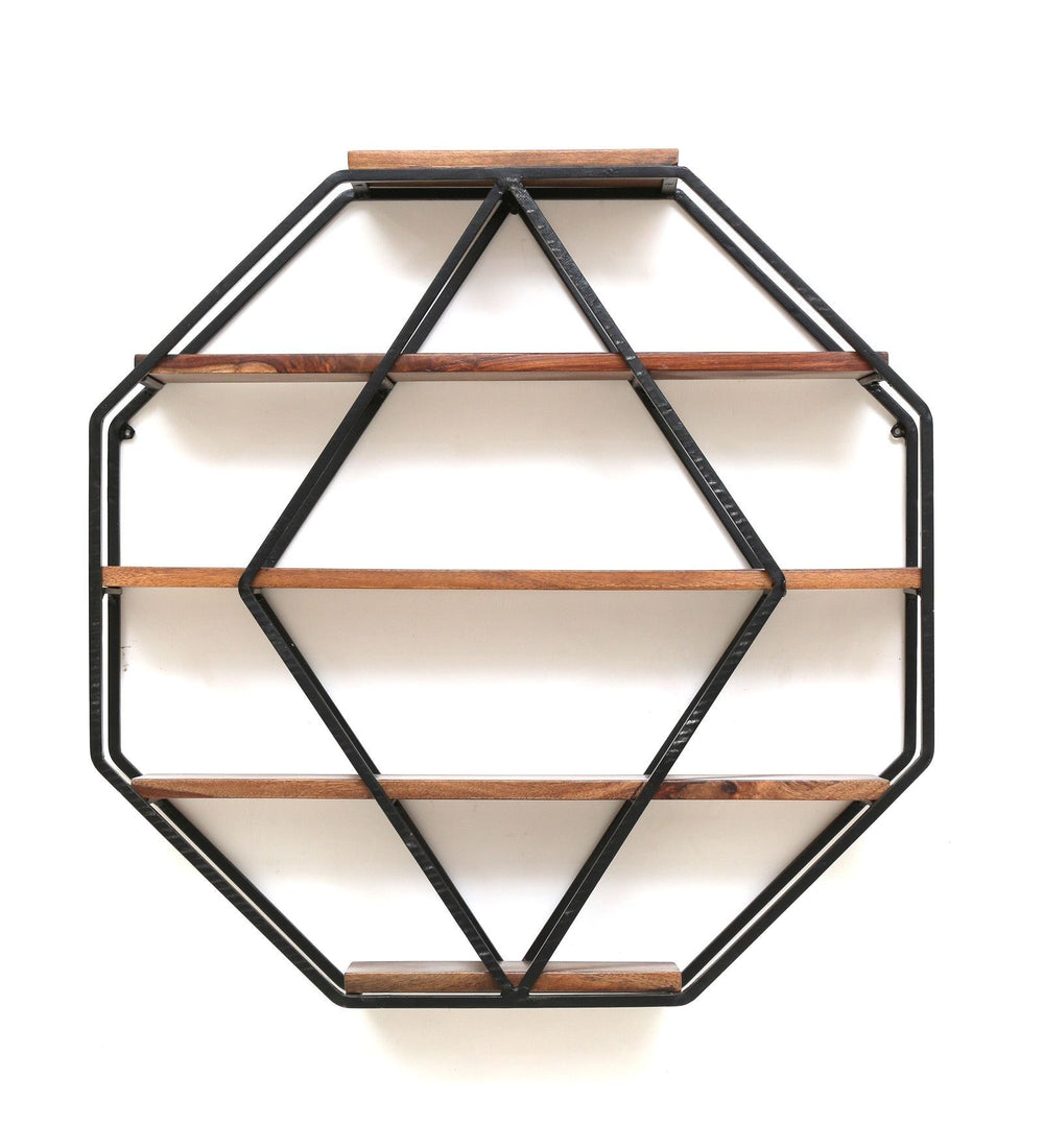 Lila Hexa Wall Rack