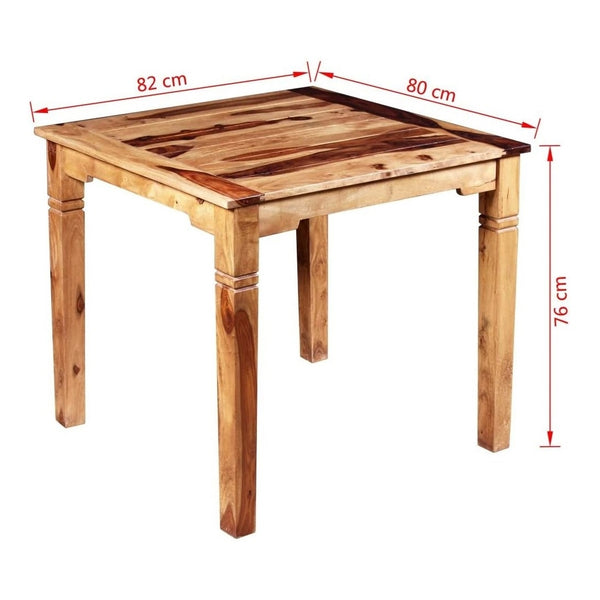 Solid Wood Sheesham Four Seater Dining Table