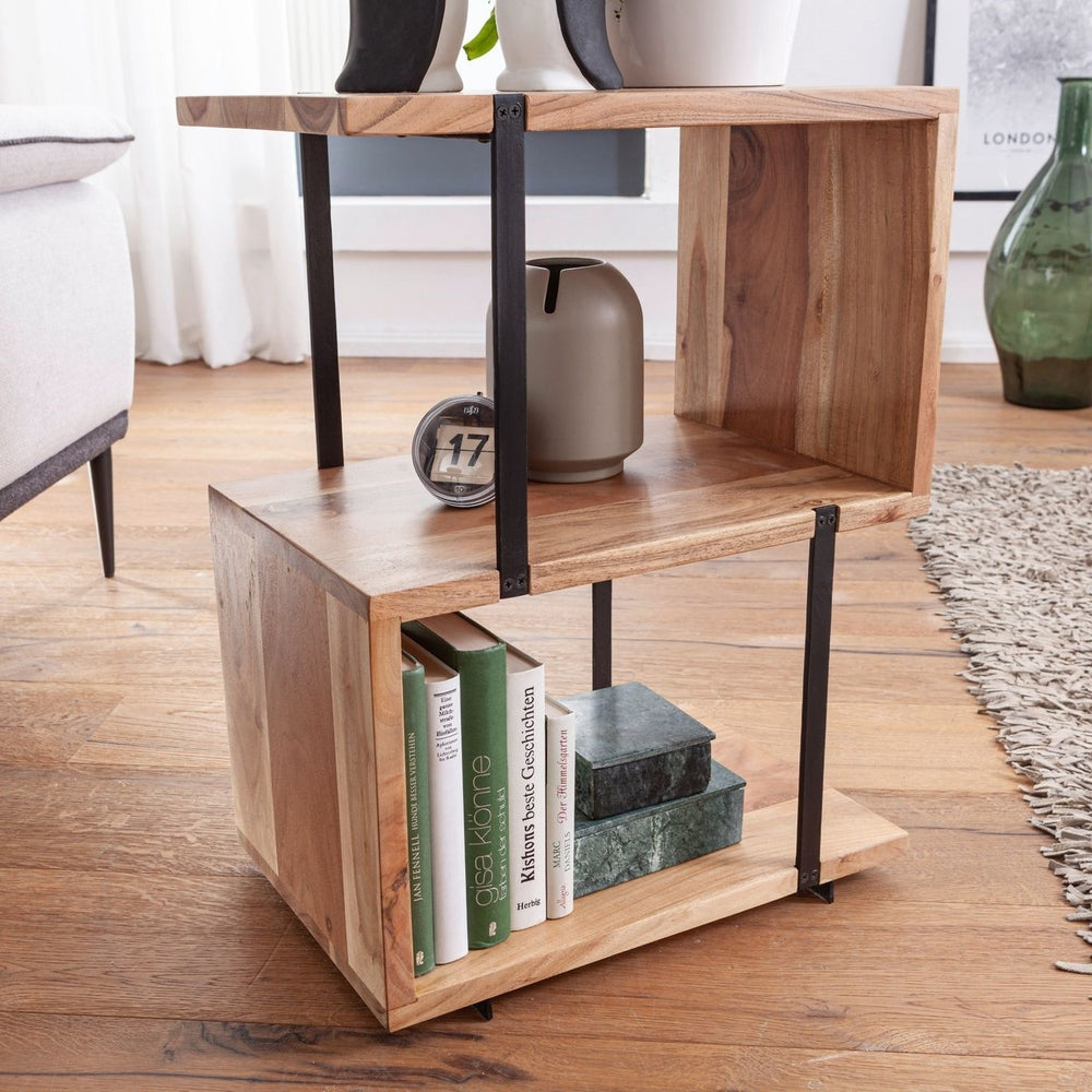 Garrick Solid Wood Side Table