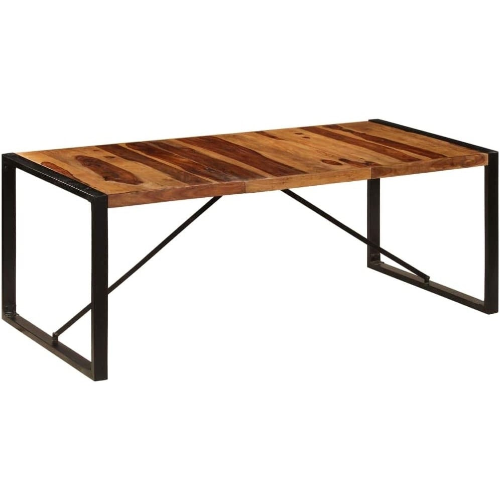 Solid Wood Sheesham Long Dining Table