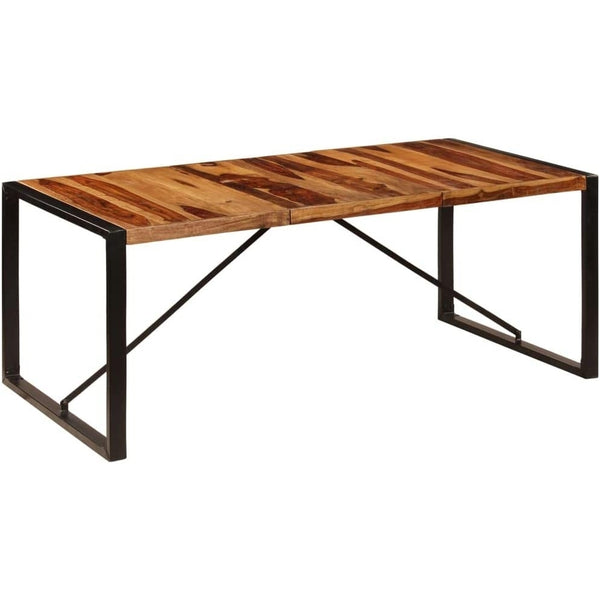 Solid Wood Sheesham Long Dining Table