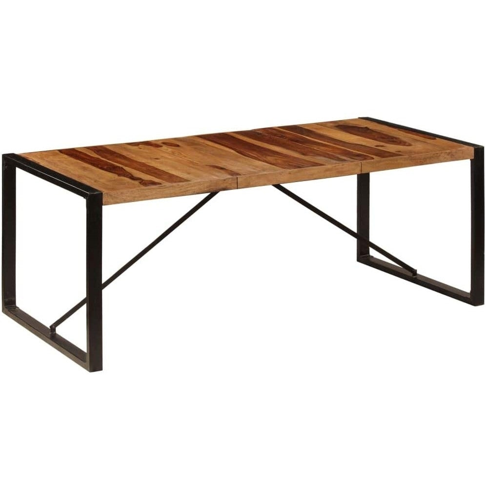 Solid Wood Sheesham Long Dining Table