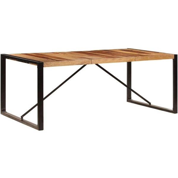 Solid Wood Sheesham Long Dining Table