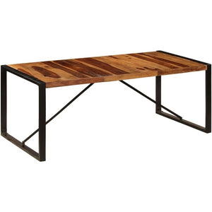 Solid Wood Sheesham Long Dining Table