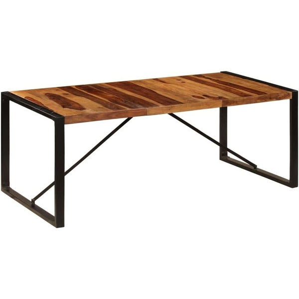 Solid Wood Sheesham Long Dining Table