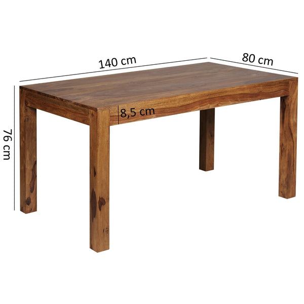 Solid Wood Sheesham Dining Table