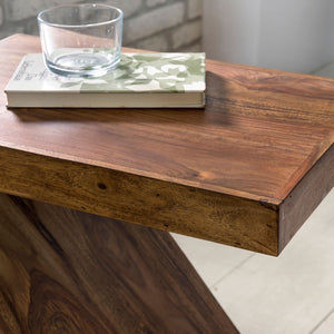 Solid Wood Sheesham Z End Table