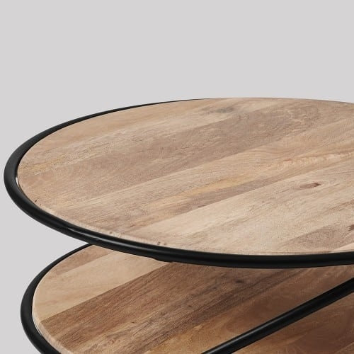 Solid Wood Selix Center Table